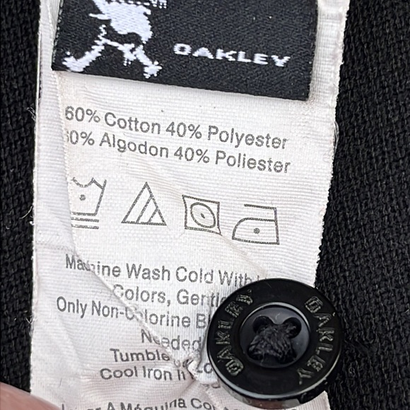 Oakley black polo M - Picture 5 of 5